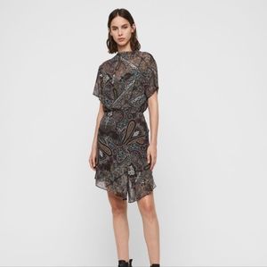 AllSaints Giulia Scarf Dress